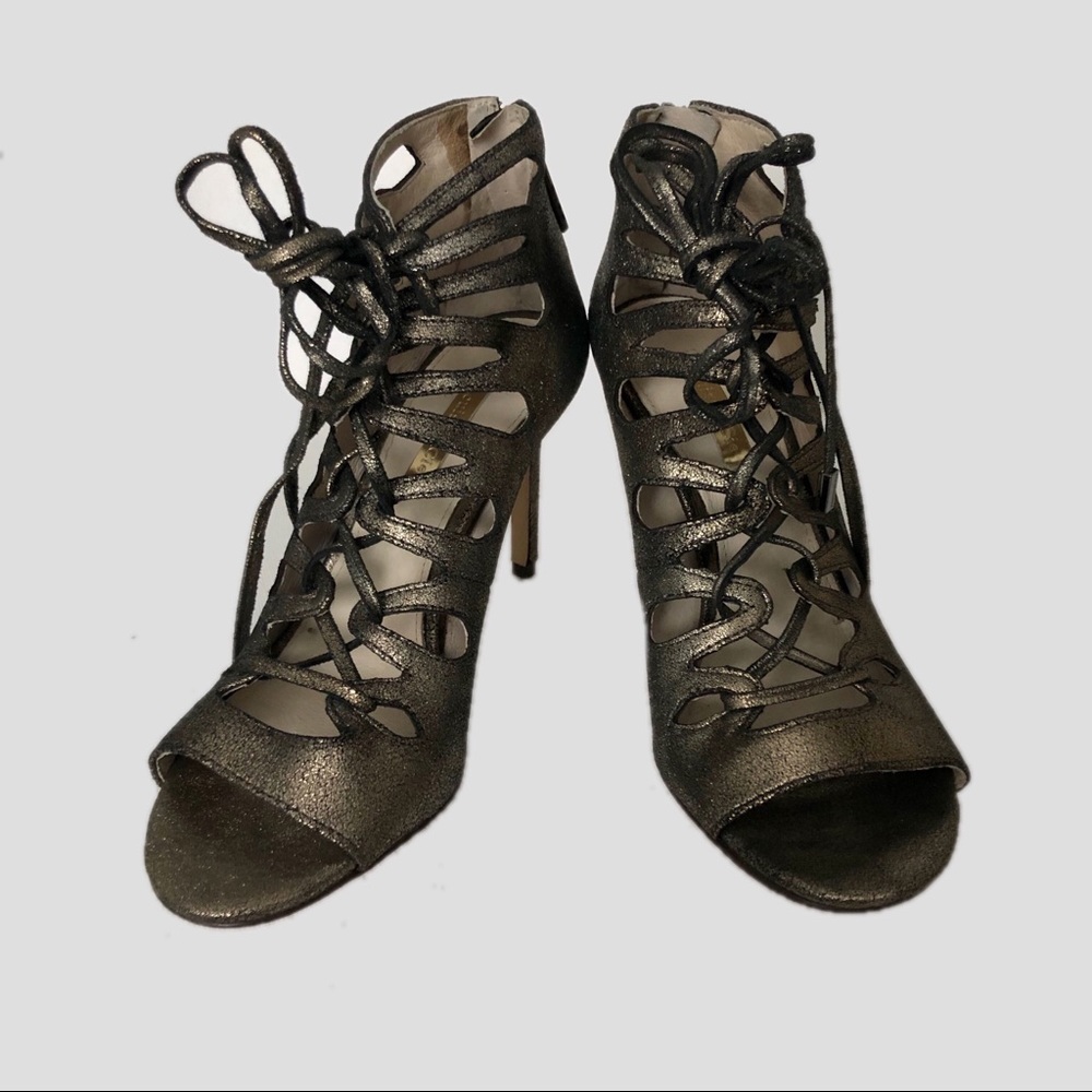 Louise et Cie Bronze Metallic Pumps